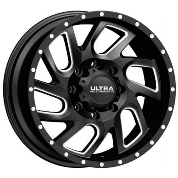 20" Black With Natural Accents Carnage 221 Wheel by Ultra Wheel 221-2963BM+18 Fits select: 2004-2023 FORD F150, 2022-2023 FORD BRONCO