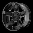 thumbnail image 1 of 20" Black XD811 Rockstar II Wheel by KMC Wheels XD81129086712N, 1 of 2