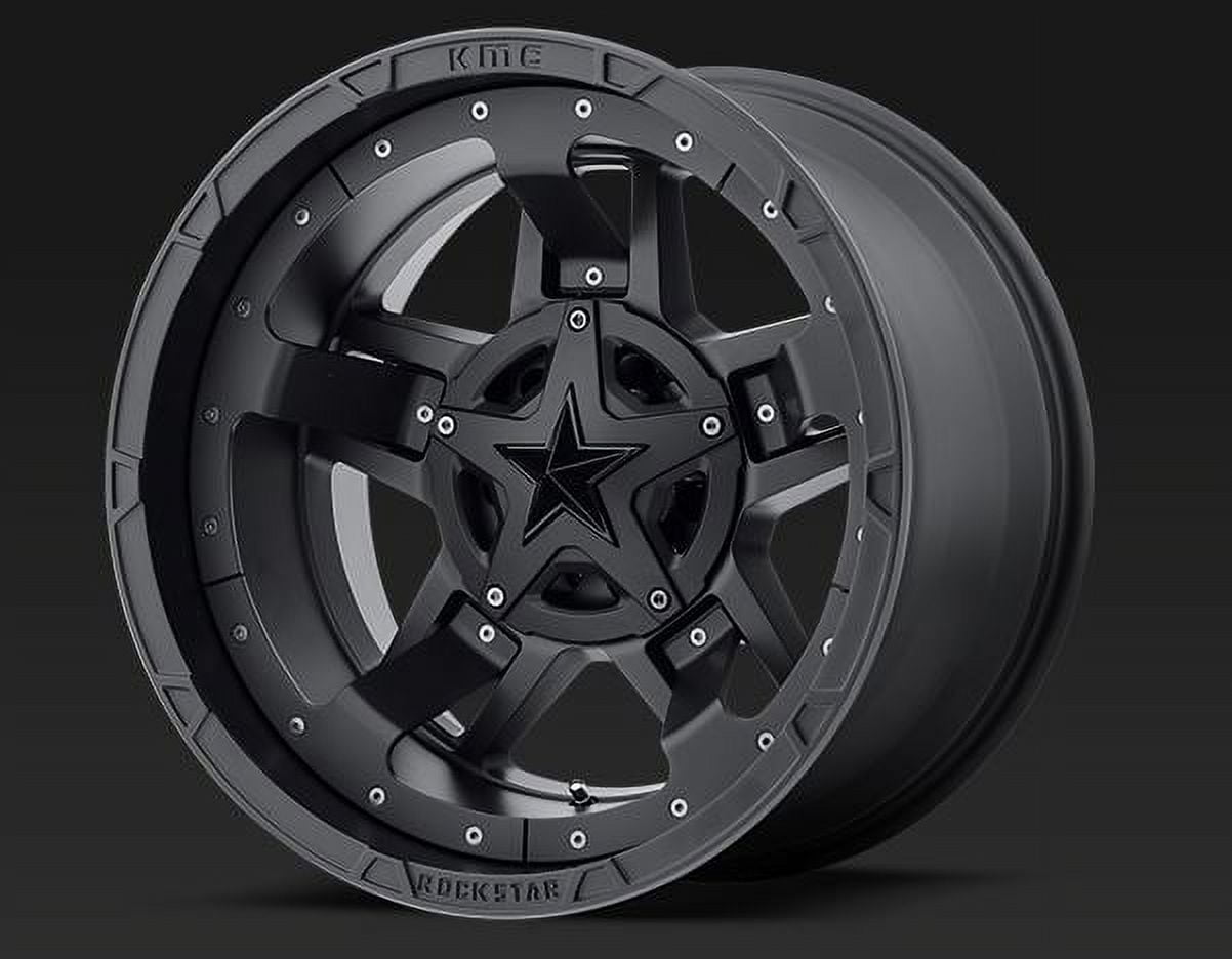 20" Black XD827 Rock Star III Wheel by KMC Wheels XD82729067712N