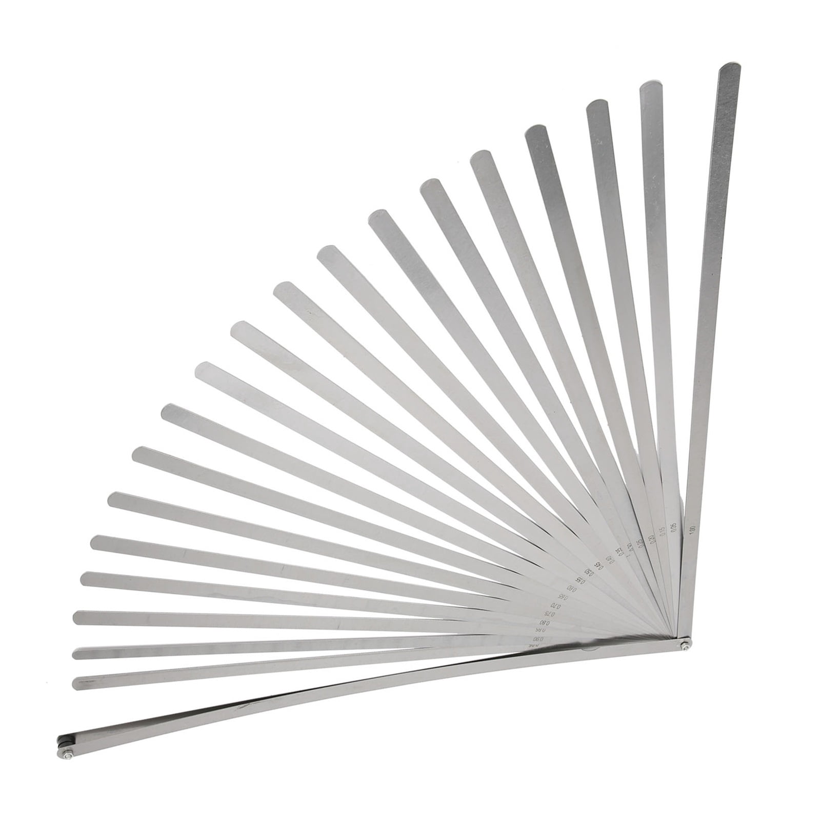 20 Blades Feeler Gauge High 0.05-1.0 Thickness Gages Filler Feeler Gauges Woodworking Measuring Tool ,Easy to Use