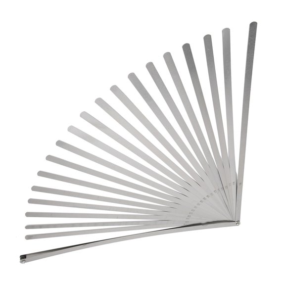 20 Blades Feeler Gauge High 0.05-1.0 Thickness Gages Filler Feeler Gauges Woodworking Measuring Tool ,Easy to Use