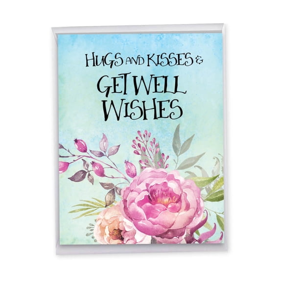 The Best Card Company 20 Assorted Blank All Occasions Notes Set 4x5.12 w/ Envelopes, 10x2 Designs, For Men, Women, Bovine Nirvana AM6545OCB-B2x10