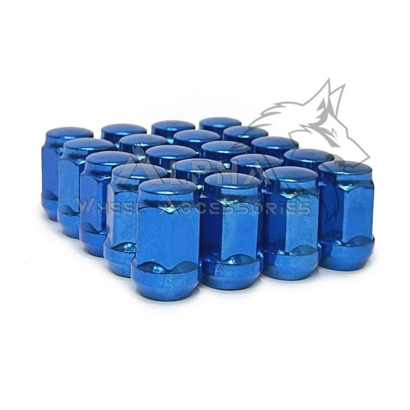 20 Blue Bulge Acorn Lug Nuts For Toyota Lexus Camry Corolla Matrix tC