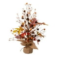 thumbnail image 1 of 20" Brown and Orange Tree Thanksgiving Tabletop Decor, 1 of 6