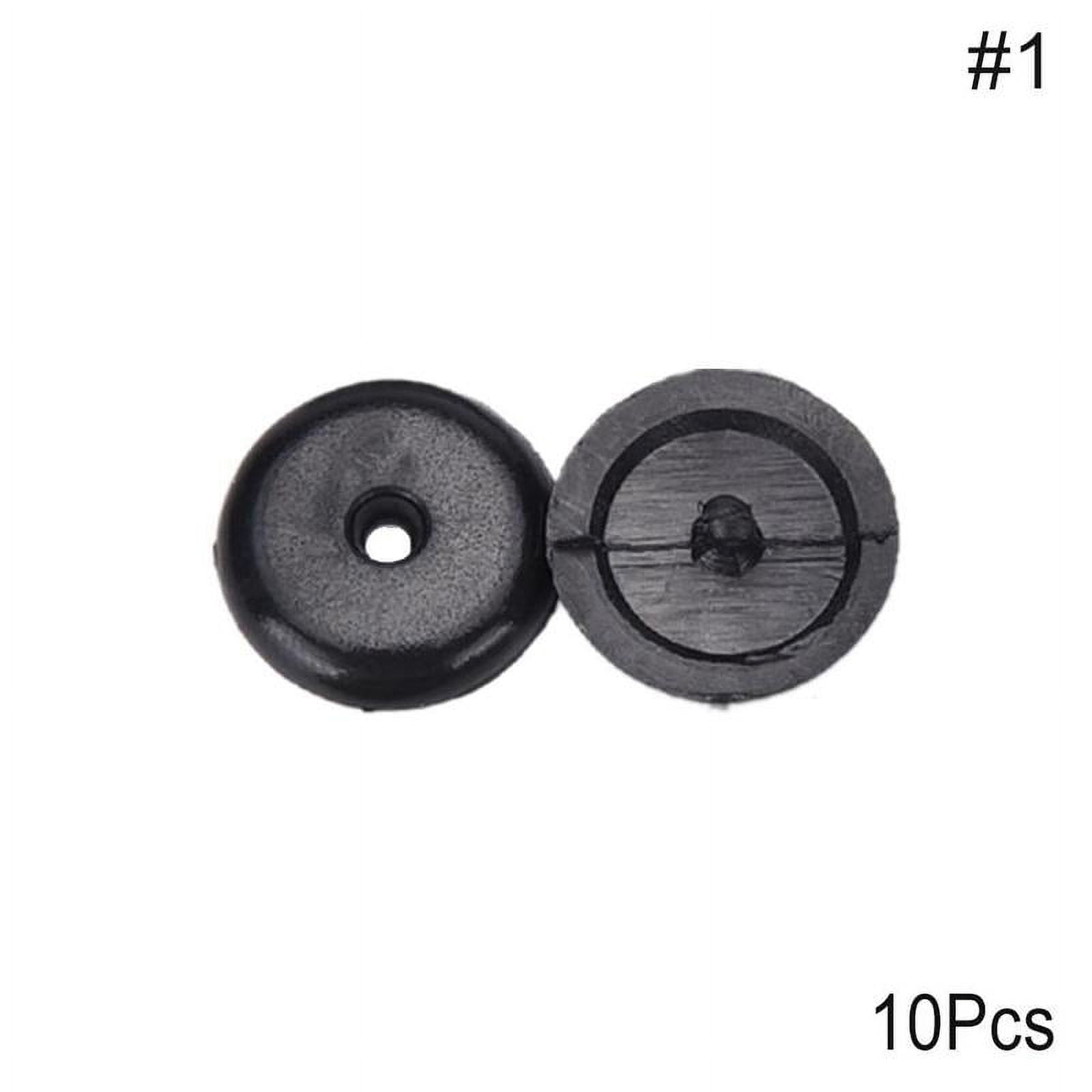 20×Car Seat Belt Stop Button Safety Stopper Spacing Limit Buckle Clip Retainer Removable without Welding Black Plastic Universal J9Q1