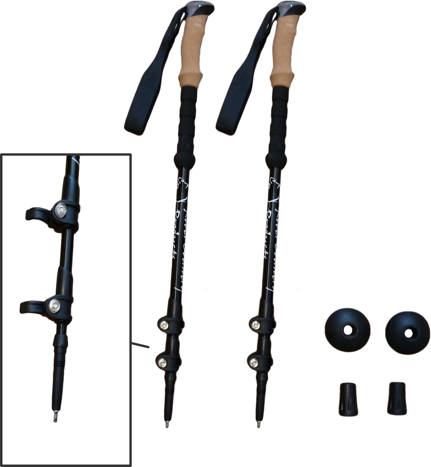 20% Carbon Mix Trekking Poles