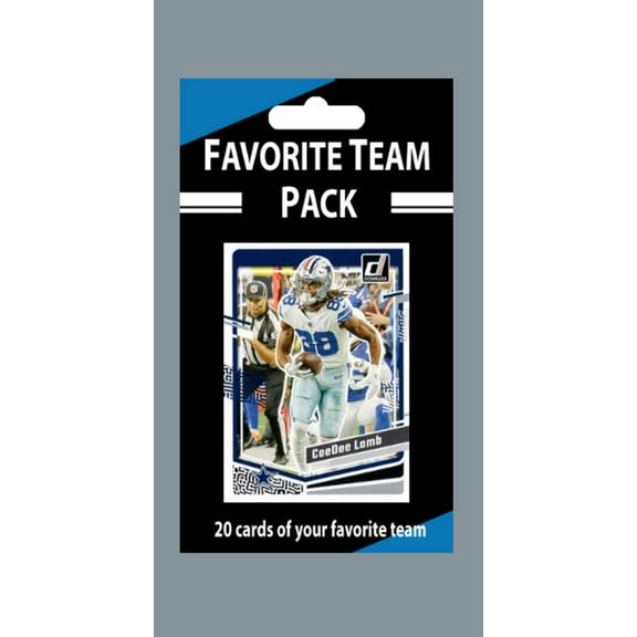 20 Card Team Pack Cowboys 2024 2023 Score Donruss Dak Prescott CeeDee Lamb