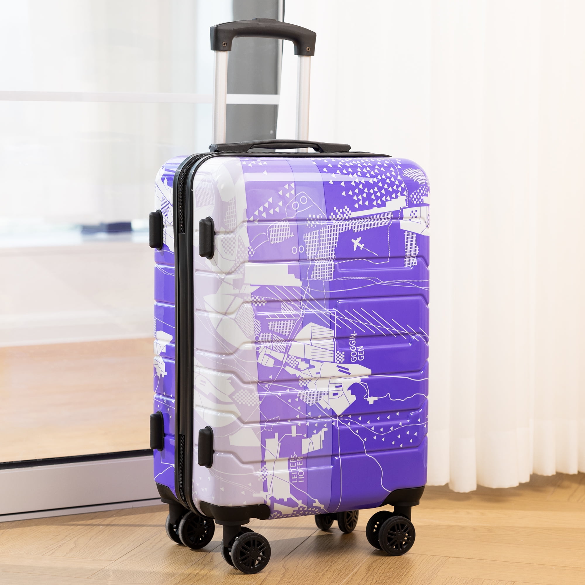 Travelling Box Printed Hard Case Luggage 20
