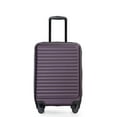 20” Carry on Luggage Lightweight Suitcase Spinner Wheels Purple