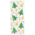 thumbnail image 1 of 20 Cellophane Party Bags - Golden Christmas Trees (Xmas) by Partyrama, 1 of 3