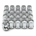 thumbnail image 1 of 20 Chrome Lug Nuts 14x1.5 Dodge Challenger Charger Hellcat Compatible with Chevy Camaro SS ZL1, 1 of 1