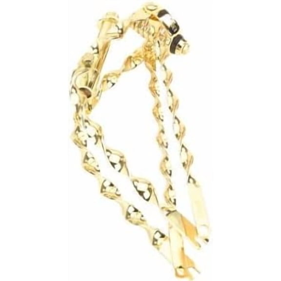 20" Classic Flat Twisted Spring Fork 1" Gold Bike Fork$$Sport & Recreation Other