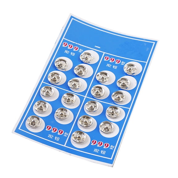 20* Clothing Sewing Buttons Sew-on Snap Buttons Clasps Metal Fasteners Press Studs Accessory