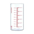 Milk Cup Graduated Clear Scale Design High Borosilicate Glass
