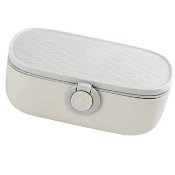20 Compartment Portable Sewing Organizers Box for Needle Thread and Tool Sturdy Plastic Clear Lid