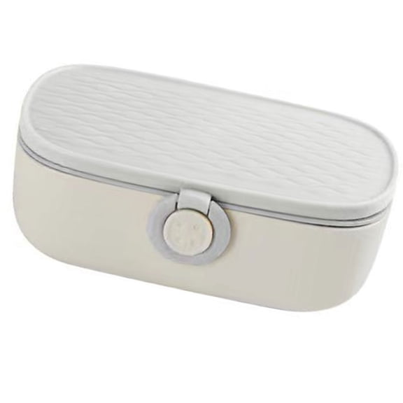 20 Compartment Portable Sewing Organizers Box for Needle Thread and Tool Sturdy Plastic Clear Lid