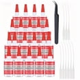 thumbnail image 1 of 20 Count 50ml High Strength Oily Welding Adhesive Glue, Universal Soldering Flux Super Bond Glue, Waterproof Multipurpose Craft Repair Glue Set, 1 of 8
