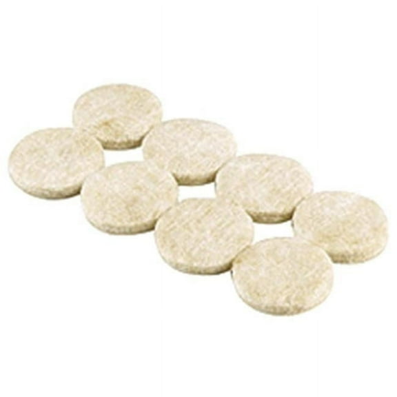 20 Count .75 in. Beige Heavy Duty Felt Gard Felt Pads - Beige - 3/4in.