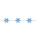 thumbnail image 1 of 20-Count Blue Snowflake LED Christmas Fairy Lights, 6ft Copper Wire, 1 of 1