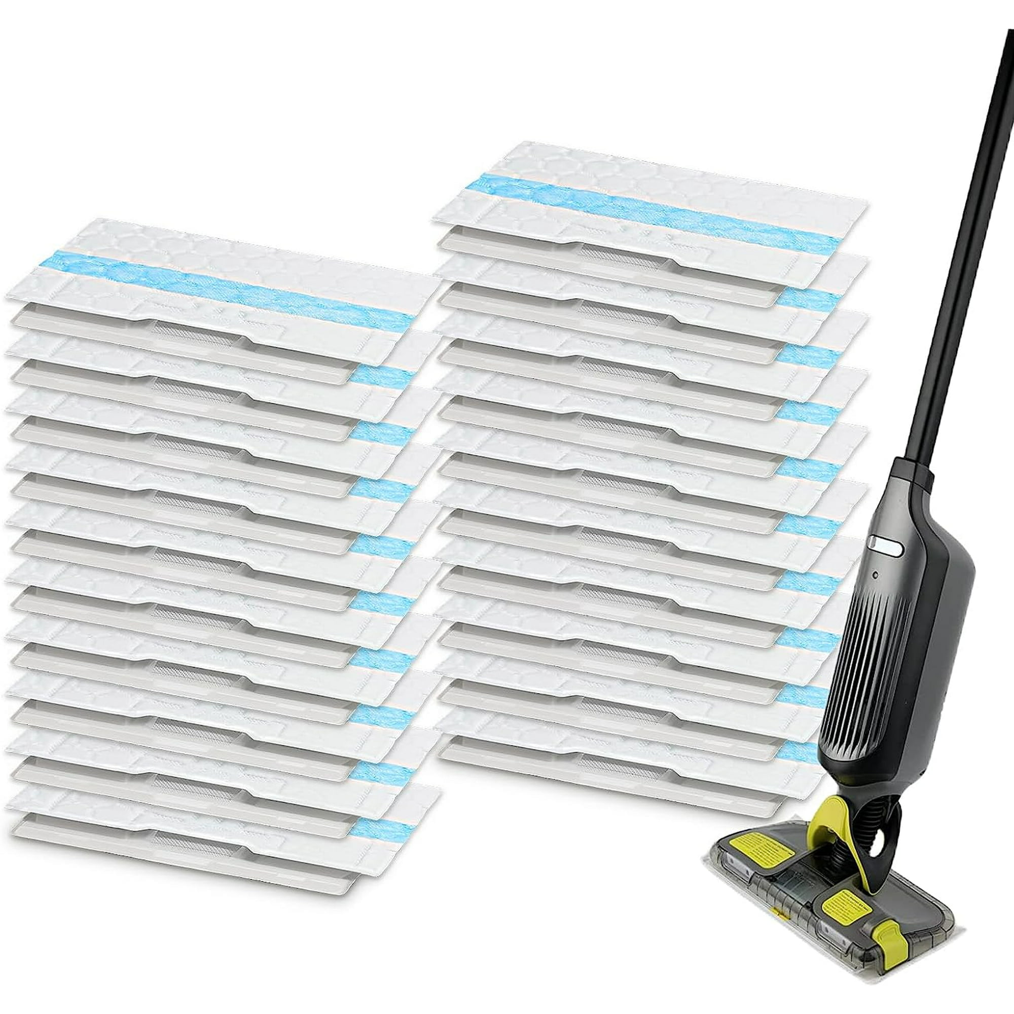 20 Count Disposable Replacement Vacuum Mop Pad Refills Compatible with