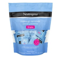20 Count, Individually Wrapped Neutrogena Makeup Remover Wipes - 3 Pack