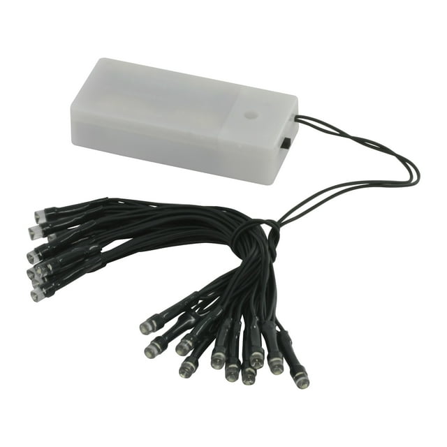 20Count Red Christmas Decorative Battery Operated LED String Light Sets, by Holiday Time