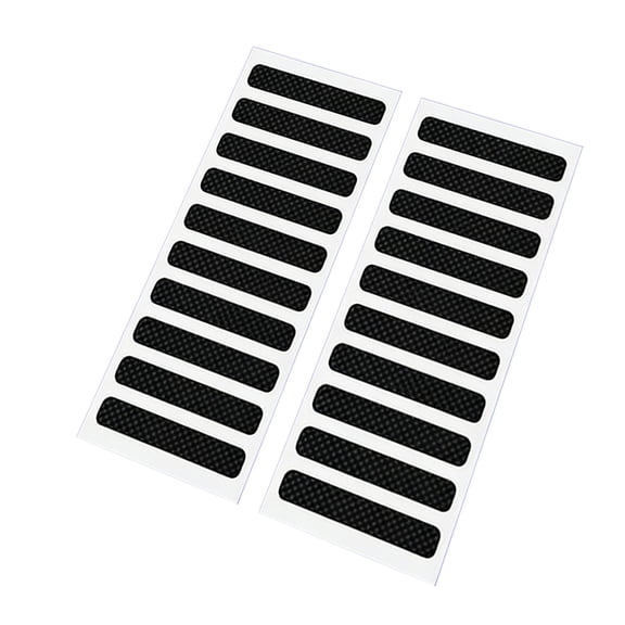 20-Count Reusable Silicone Protective Sticker Decal For Enhances Control On Gadgets Tools And Home Items