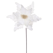 20 Cream Deluxe Velvet 13 Flower 3/Bag