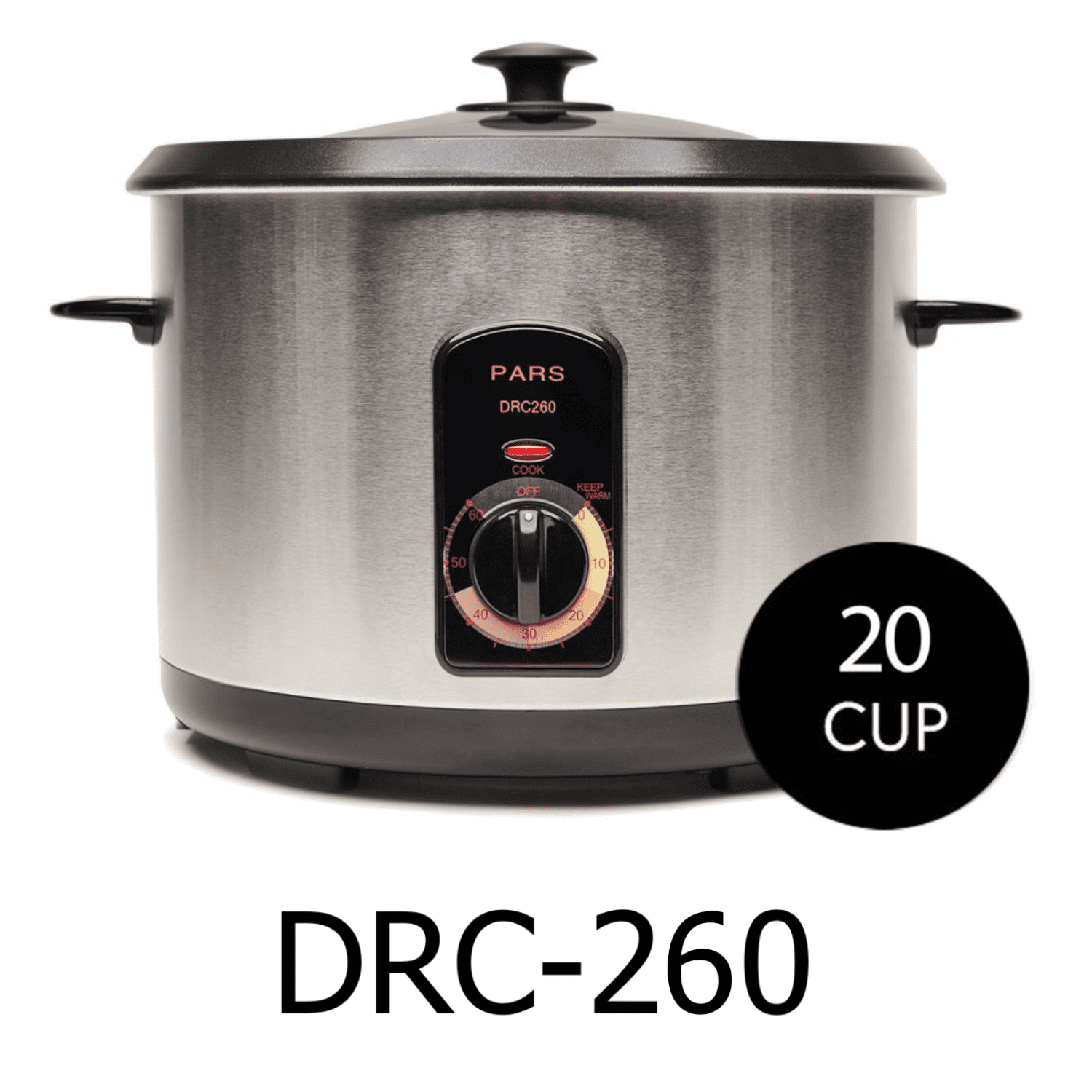 20 Cup Pars Automatic Persian Rice Cooker