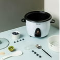 thumbnail image 1 of 20-Cup Pot-Style Rice Cooker & Food Steamer, White, 1 of 2