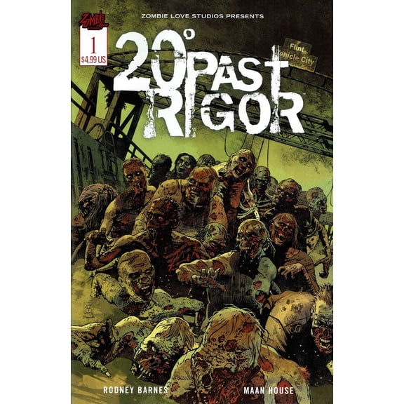 20 Degrees Past Rigor #1 VF ; Zombie Love Comic Book