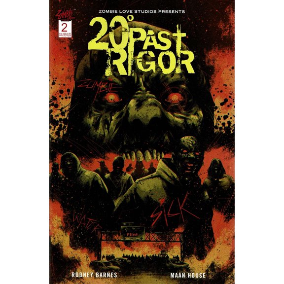 20 Degrees Past Rigor #2 VF ; Zombie Love Comic Book