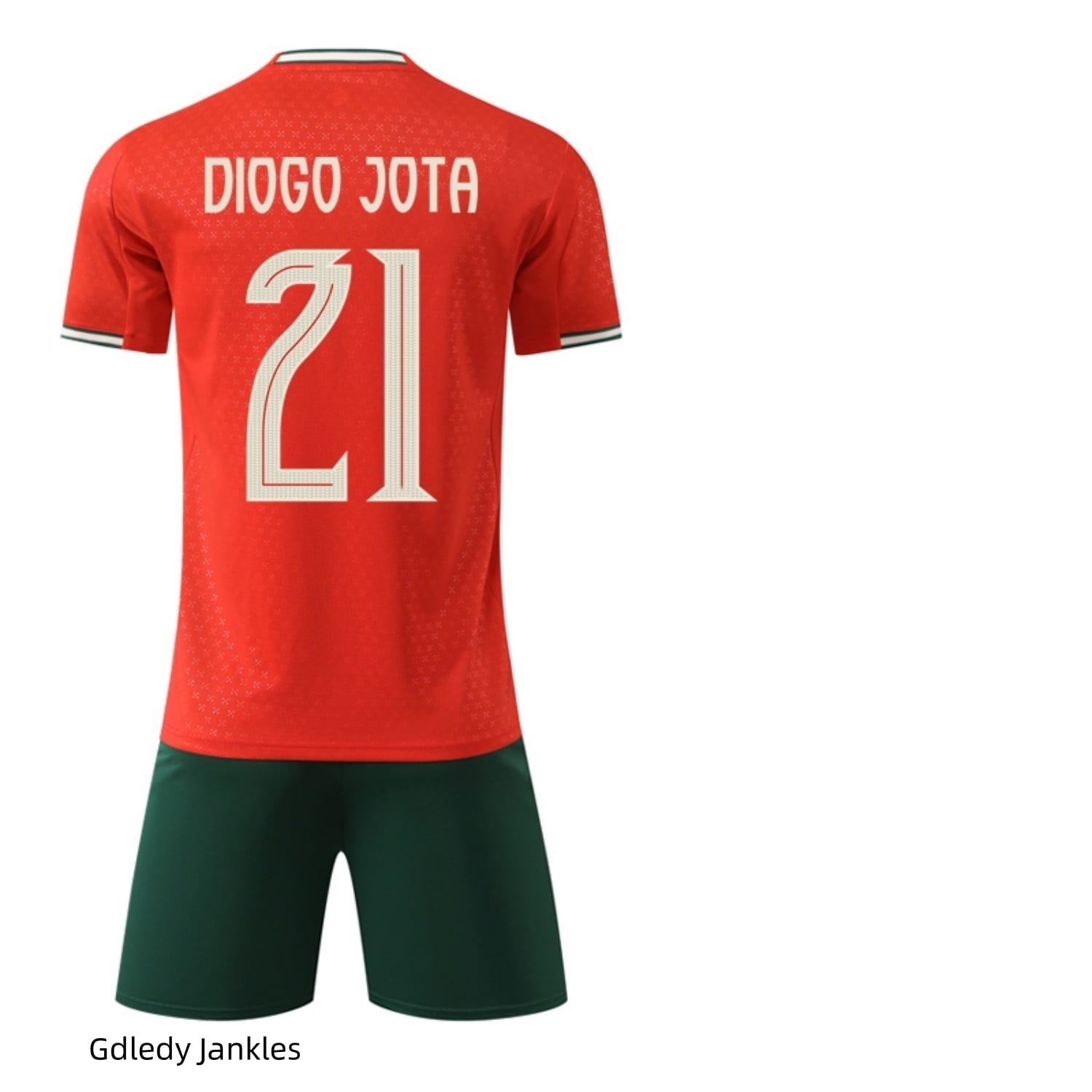 SoccerStarz Portugal Diogo Jota Figur - Offizielle Sammelfigur Im Home Kit