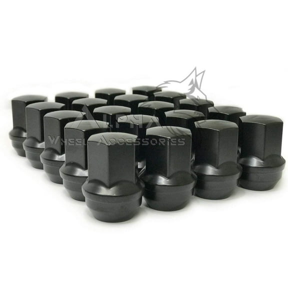 20 Dodge Challenger Charger Black OEM Factory Style Lug Nuts 14x1.5 Hellcat SRT8