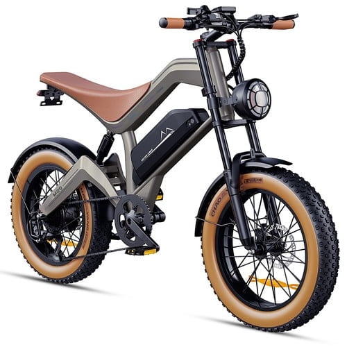 20"Electric Dirt Bike Mountain Motorcycle 48V18.2AH 1500W Motor Ebike 55KM/H NFC