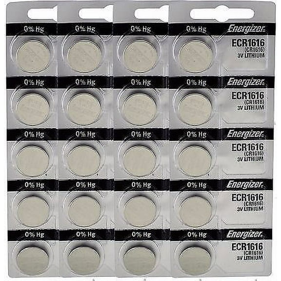 20 Energizer ECR1616 CR1616 1616 3V Lithium Watch Batteries