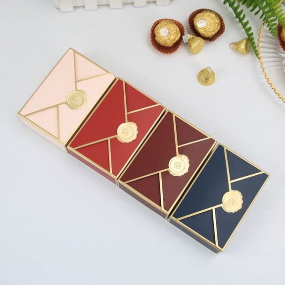 20 Envelope Shaped Gift Boxes for Wedding Favors Candy Small Business Packaging