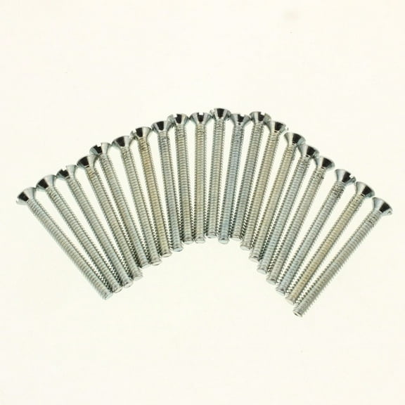 20 Extra Long 1-1/2" 6-32 Thread Flat Head Device Mounting Screws 1563220