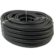 20 FT 1/2 13mm Split Wire Loom Polyethylene Tubing Marine Conduit LOT