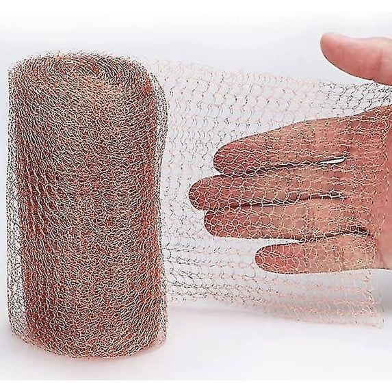 20 Feet Copper Mesh Pest Snail Stopper Mesh Rodent Mesh Control Garden Slug Pest Control For Mouse Snail Pigeon