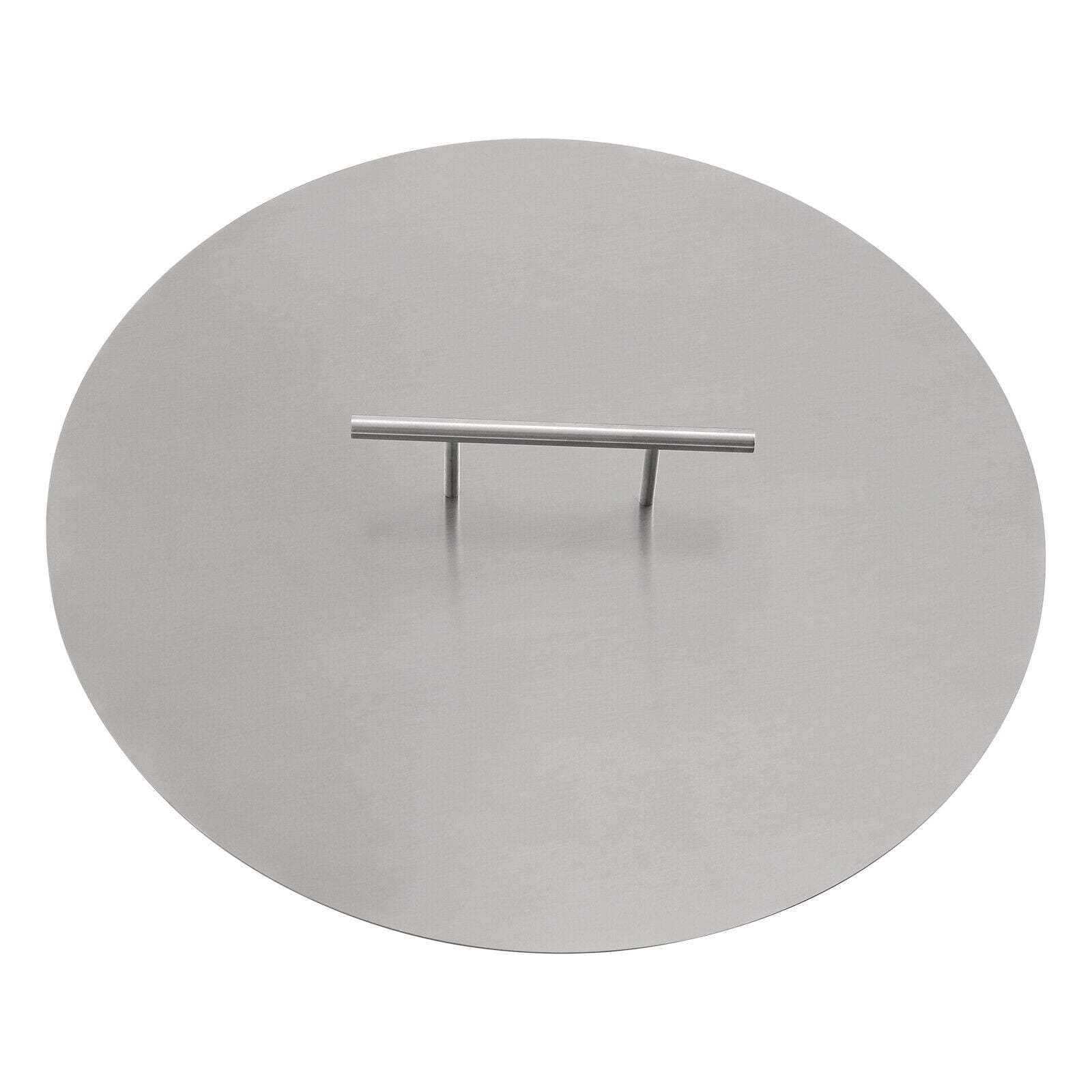 Round 20 Inch Stainless Steel Fire Pit Lid with Handle