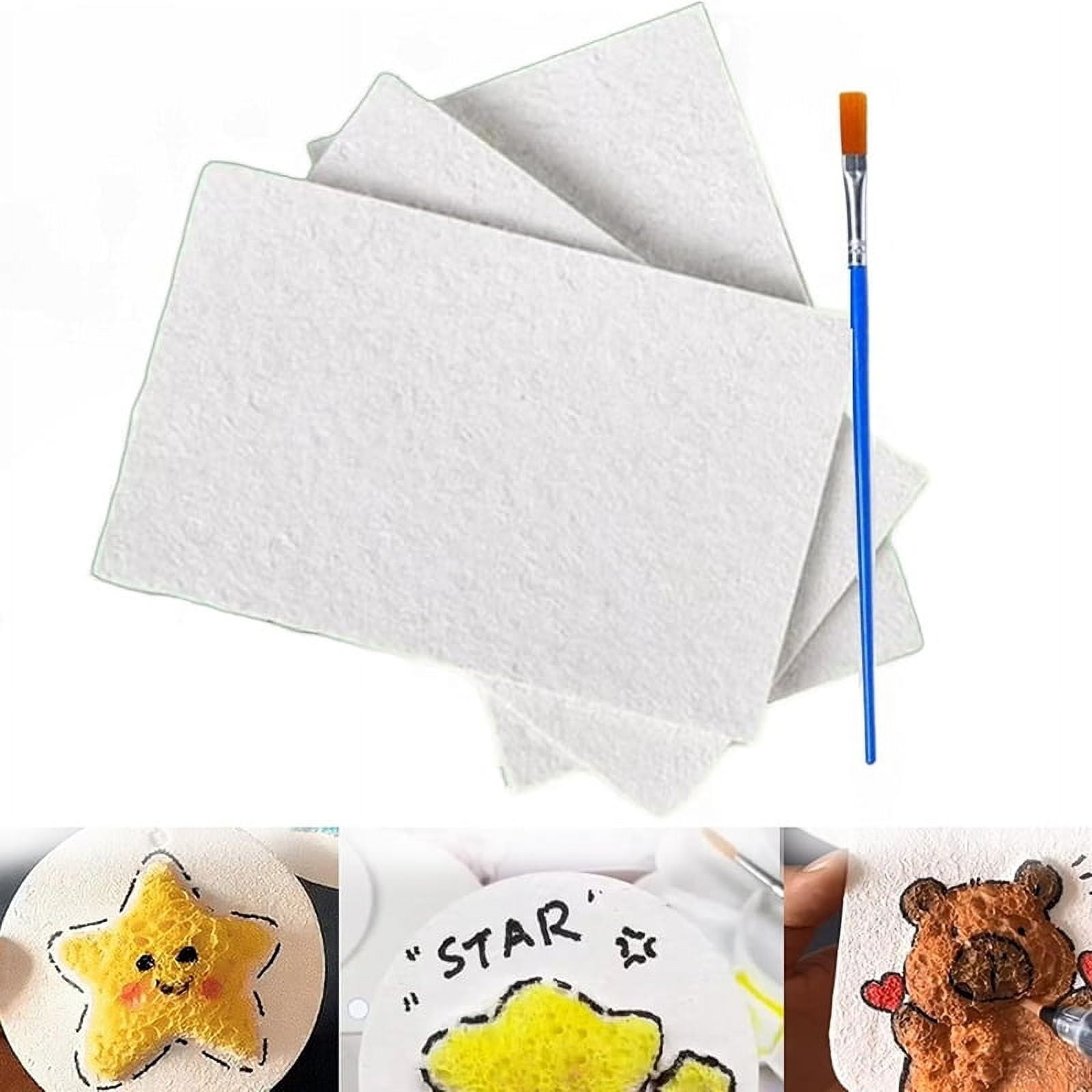 20 * Foam Texture Painting Paper 1 * Brush-As Shown - Walmart.com