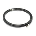 thumbnail image 1 of 20 Foot Black - Solid Copper Coax Cable - RG6 Coaxial Cable with Connectors, F81 / RF, Digital Coax for Audio/Video, Cable TV, Antenna, Internet, & Satellite, 20 Feet (6 Meter), 1 of 9