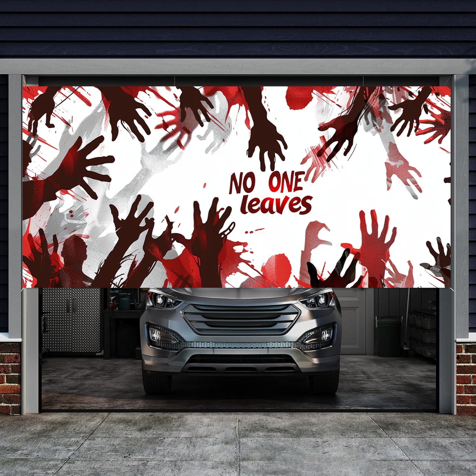 20 Foot Flag Pole Garage Door Banner Large Hanging Door Cover Garage