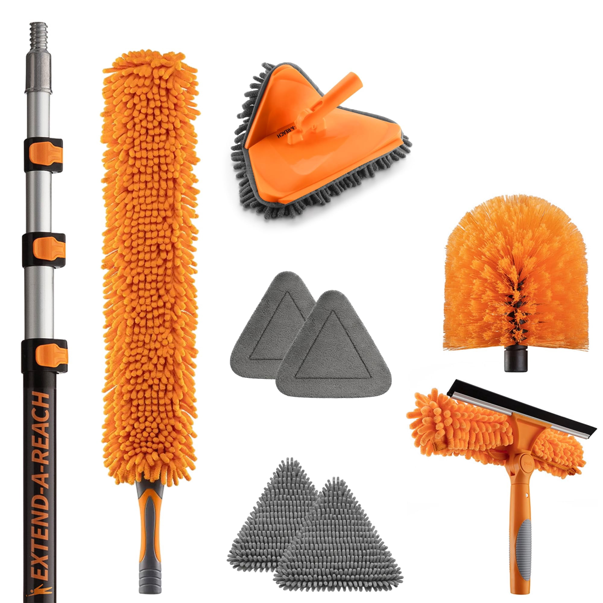 20 Foot High Reach Duster Kit With 4-12 Ft Extension Pole // Ceiling ...
