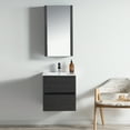 thumbnail image 1 of 20" Freestanding Bathroom Vanity with Medicine Cabinet - Silver Grey, 1 of 8