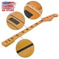 thumbnail image 1 of 20 Frets Maple Electric Bass Guitar Neck for 4 String Precision PB Bass Yellow, 1 of 7