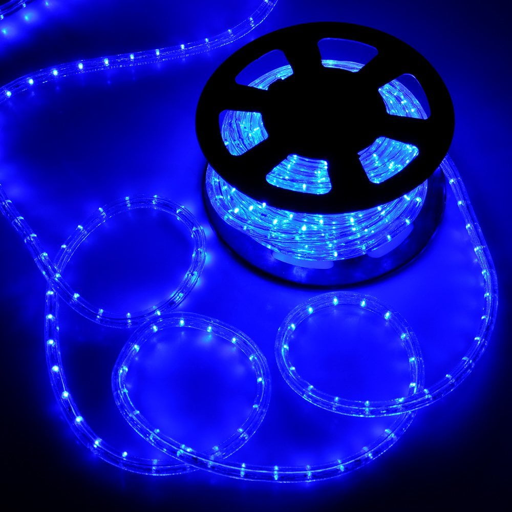 20 Ft LED Rope Lights with Remote for Halloween Christmas Indoor ...