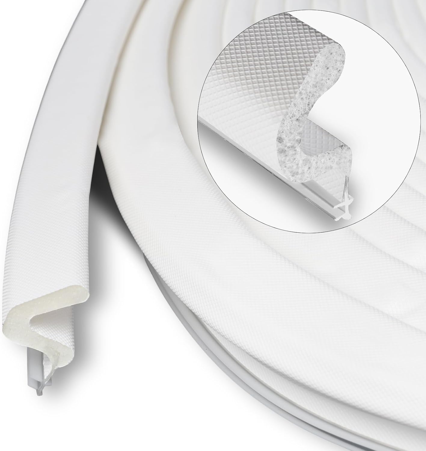 20 Ft Weather Stripping Door Seal, Foam Kerf Door Weather Stripping for ...