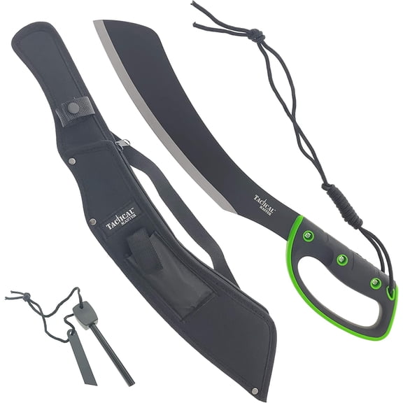 20″ Full Tang Survival Machete with Fire Starter